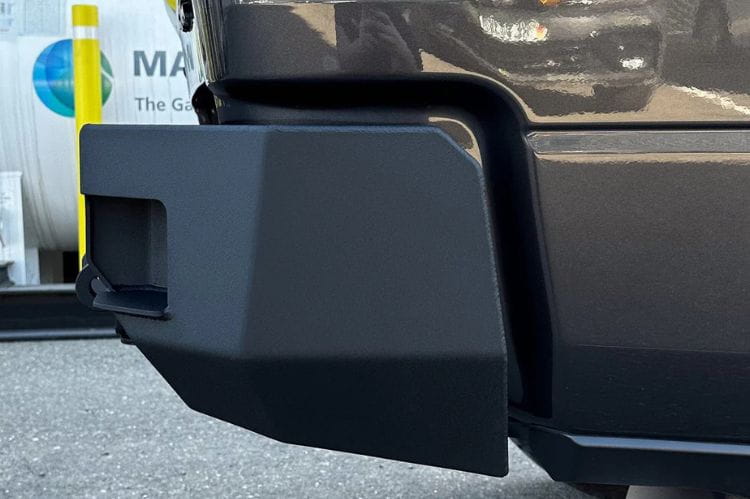 Chassis Unlimited Octane CUB910011 aftermarket rear bumper for 2010–2018 Ram 2500/3500, textured black powder coat