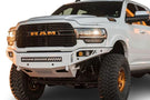 Chassis Unlimited Octane CUB900321 custom front truck bumper for 2019–2026 Ram 2500/3500, textured black powder coat