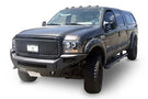 Chassis Unlimited Octane CUB900471RAW custom truck front bumper for 2005–2007 Ford F250/F350 Super Duty, raw steel, heavy duty design