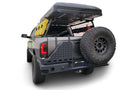 Chassis Unlimited Octane dual swing out rear bumper CUB960021 for 2003–2009 Ram 2500/3500 with black powder coat finish