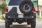 Chassis Unlimited Octane dual swing out rear bumper CUB960021 for 2003–2009 Ram 2500/3500 with black powder coat finish