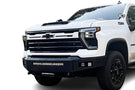 Chassis Unlimited front bumper CUB940732RAW offers a 2024+ Chevy Silverado 2500/3500 bare steel trail defense 