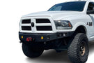 Chassis Unlimited Octane CUB940011RAW front winch bumper for 2010–2018 Ram 2500/3500, raw steel heavy duty design