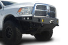 Chassis Unlimited Octane CUB940011RAW front winch bumper for 2010–2018 Ram 2500/3500, raw steel heavy duty design