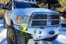 Chassis Unlimited Octane CUB940011 heavy duty front winch bumper for 2010–2018 Ram 2500/3500, textured black finish
