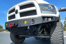 Chassis Unlimited Octane CUB940011 heavy duty front winch bumper for 2010–2018 Ram 2500/3500, textured black finish