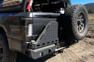 Chassis Unlimited Octane CUB960142RAW off road dual swing out rear bumper for 2017–2022 Ford F250/F350 Super Duty, raw steel