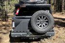 Chassis Unlimited Octane CUB960142RAW off road dual swing out rear bumper for 2017–2022 Ford F250/F350 Super Duty, raw steel