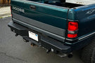 Chassis Unlimited Octane rear bumper CUB910051 with textured black finish for 1994–2002 Dodge Ram 1500