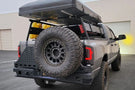 Chassis Unlimited Octane dual swing out rear bumper CUB960021RAW for 2003–2009 Ram 2500/3500 in raw steel finish