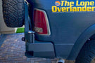 Chassis Unlimited Octane CUB960011 steel rear bumper with dual swing-out tire carrier for 2010–2025 Ram 2500/3500, textured black