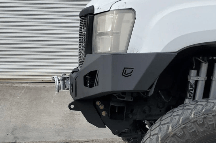 Chassis Unlimited Octane GMC off-road bumper CUB940311RAW, raw steel front bumper for 2007-2010 Sierra HD