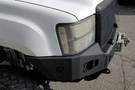 Chassis Unlimited Octane GMC off-road bumper CUB940311RAW, raw steel front bumper for 2007-2010 Sierra HD