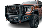 Off road front bumper Chassis Unlimited Attitude CUB980571BGRAW rugged off road truck bumper with winch guard for 2020–2023 GMC Sierra
