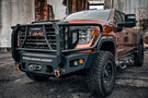 Off road front bumper Chassis Unlimited Attitude CUB980571BGRAW rugged off road truck bumper with winch guard for 2020–2023 GMC Sierra
