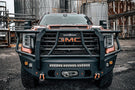Off road front bumper Chassis Unlimited Attitude CUB980571BGRAW rugged off road truck bumper with winch guard for 2020–2023 GMC Sierra