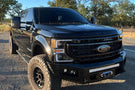 Chassis Unlimited Attitude CUB980141 offroad front bumper for 2017–2022 Ford F250/F350 Super Duty, textured black powder coat
