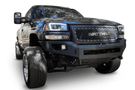 Offroad Front Bumper Chassis Unlimited CUB900501RAW Octane in raw steel, heavy-duty design for 2003-2006 GMC Sierra 2500/3500
