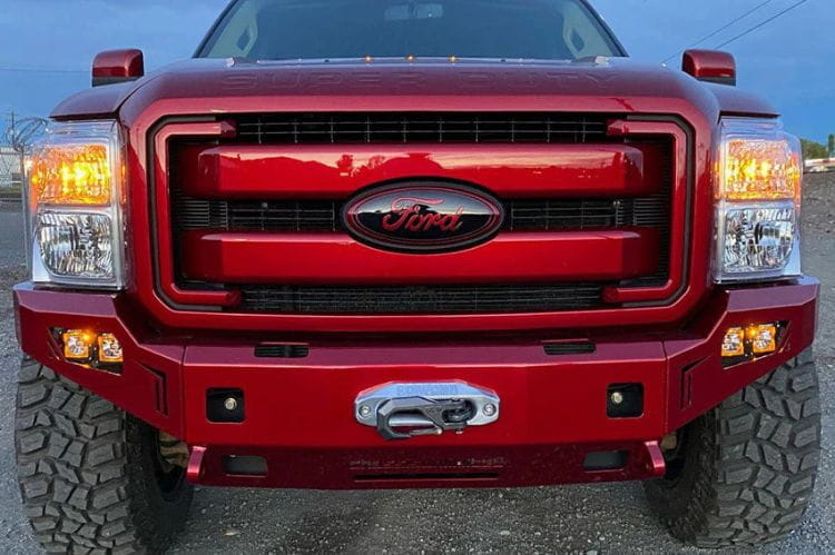 Ford Superduty front bumper Chassis Unlimited Octane CUB940111 steel winch bumper for 2011-2016 Ford F250/F350 Super Duty