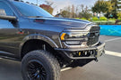 Chassis Unlimited Diablo CUB950321 offroad front bumper for 2019–2025 Ram 2500/3500 with textured black powder coat