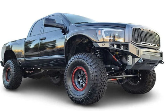 Chassis Unlimited Octane offroad front bumper CUB900021 for 2006–2009 Ram 2500/3500 in textured black finish