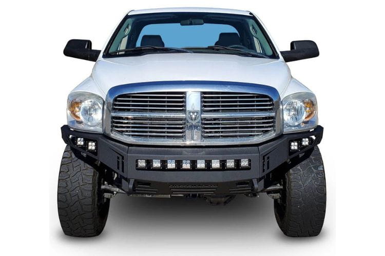 Chassis Unlimited Octane offroad front bumper CUB900021 for 2006–2009 Ram 2500/3500 in textured black finish
