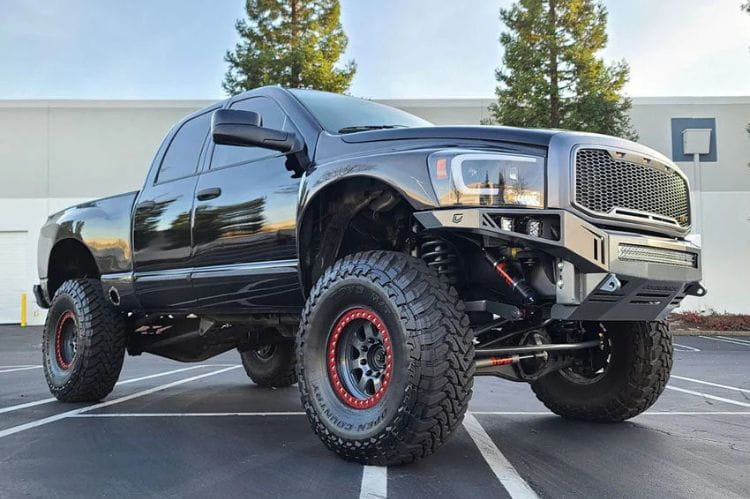 Chassis Unlimited Octane offroad front bumper CUB900021 for 2006–2009 Ram 2500/3500 in textured black finish