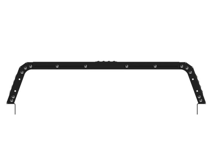 Chassis Unlimited Overland Bed Rack System Universal 18" Thorax CUB970006 fits a 58" length six foot plus truck bed perfectly