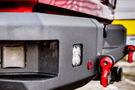 Heavy-duty Chassis Unlimited Attitude rear aftermarket bumpers CUB990572RAW, raw steel, fits 2020–2025 GMC Sierra