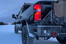 Dual Swing-Out Tire Carrier Chassis Unlimited CUB960571 Octane rear bumper for 2020-2025 Chevy Silverado 2500/3500, rugged design