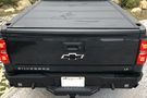 Heavy-duty Chassis Unlimited Octane bumper CUB910302 for 2015–2019 Chevy Silverado 2500/3500, black finish with sensor ports