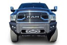 Chassis Unlimited Attitude steel front bumper CUB980012 for 2010–2018 Ram 2500/3500 with sensor cutouts and black finish