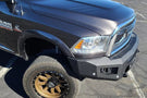 Chassis Unlimited Attitude steel front bumper CUB980012 for 2010–2018 Ram 2500/3500 with sensor cutouts and black finish