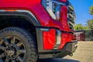 Rugged steel front bumper CUB920691 from Chassis Unlimited for 2024+ GMC Sierra 2500/3500, perfect for off-road adventures