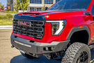 Truck bumpers for sale Chassis Unlimited Octane CUB940691 textured black steel front bumper for 2024+ GMC Sierra 2500/3500