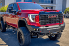 Truck bumpers for sale Chassis Unlimited Octane CUB940691 textured black steel front bumper for 2024+ GMC Sierra 2500/3500