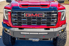 Truck bumpers for sale Chassis Unlimited Octane CUB940691 textured black steel front bumper for 2024+ GMC Sierra 2500/3500