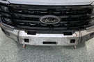 Steel front bumper Chassis Unlimited Octane CUB940752RAW raw steel bumper for 2023+ Ford F250/F350 Super Duty with winch mount