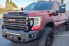 Steel Front Bumper CUB980571RAW Chassis Unlimited Attitude raw heavy-duty front for 2020-2023 Sierra 2500/3500 off-road ready