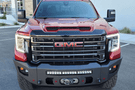 Steel Front Bumper CUB980571RAW Chassis Unlimited Attitude raw heavy-duty front for 2020-2023 Sierra 2500/3500 off-road ready