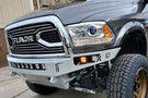 Chassis Unlimited Octane CUB900011RAW steel front bumper for 2010–2018 Ram 2500/3500 with raw steel finish