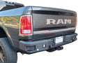 Chassis Unlimited Attitude steel rear bumper CUB990011 for 2010–2018 Ram 2500/3500 in textured black finish