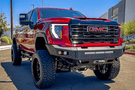Steel truck bumper Chassis Unlimited Octane CUB940692RAW raw front bumper with sensor cutouts for 2024+ GMC Sierra 2500/3500