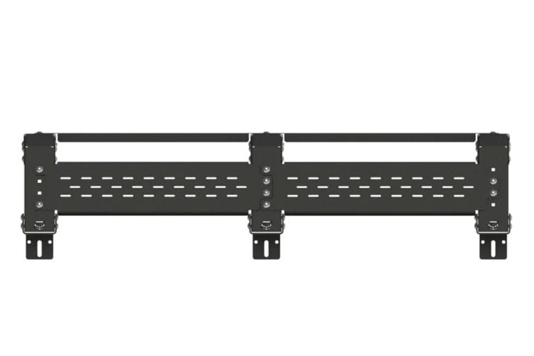 Chassis Unlimited Thorax Overland Bed Rack System CUB970025 twelve inch heavy steel frames organize short truck bed gear
