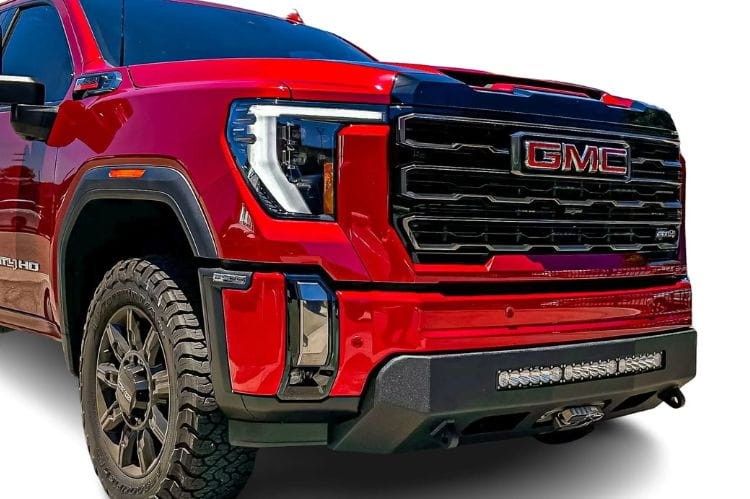 Truck front bumper Chassis Unlimited Prolite CUB920691RAW raw heavy-duty front protection for 2024+ GMC Sierra 2500/3500s
