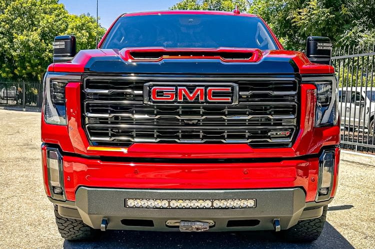 Truck front bumper Chassis Unlimited Prolite CUB920691RAW raw heavy-duty front protection for 2024+ GMC Sierra 2500/3500s