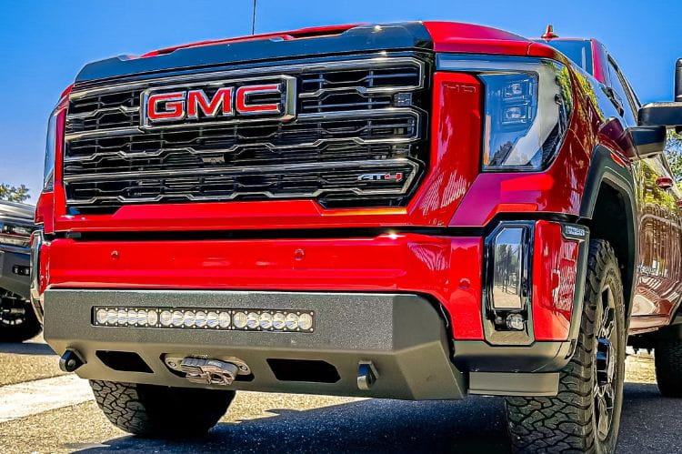 Truck front bumper Chassis Unlimited Prolite CUB920691RAW raw heavy-duty front protection for 2024+ GMC Sierra 2500/3500s
