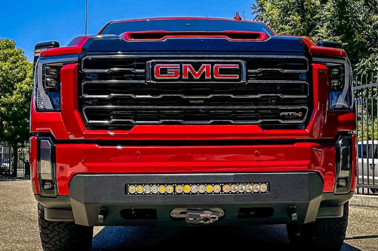 Truck front bumper Chassis Unlimited Prolite CUB920691RAW raw heavy-duty front protection for 2024+ GMC Sierra 2500/3500s