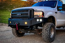 Truck front bumper Chassis Unlimited Octane CUB940191RAW raw steel bumper for 1999-2004 Ford F250/F350 Super Duty trucks
