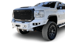 Durable Chassis Unlimited Bumpers CUB940302RAW, raw finish, custom fit for 2015-2019 GMC Sierra, sensor-ready design